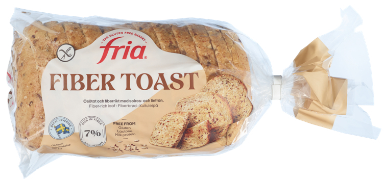 Fiberbrød glutenfri 500g