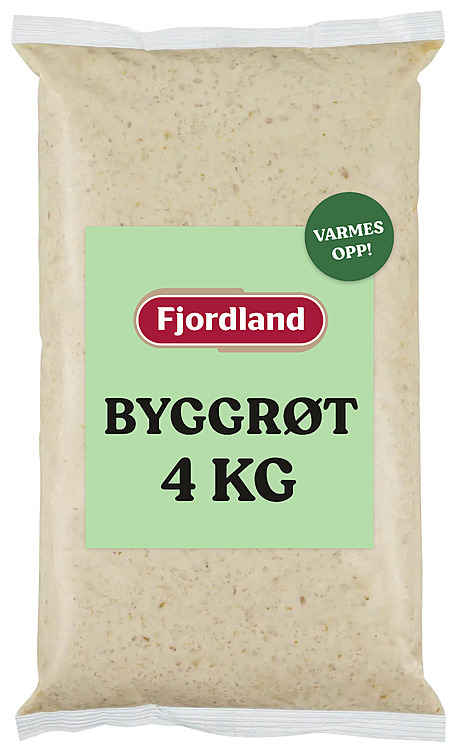 Fjordland byggrynsgrøt     4kg