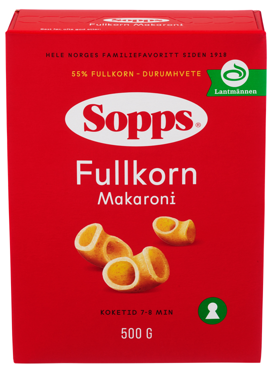 Makaroni fullkorn   500g