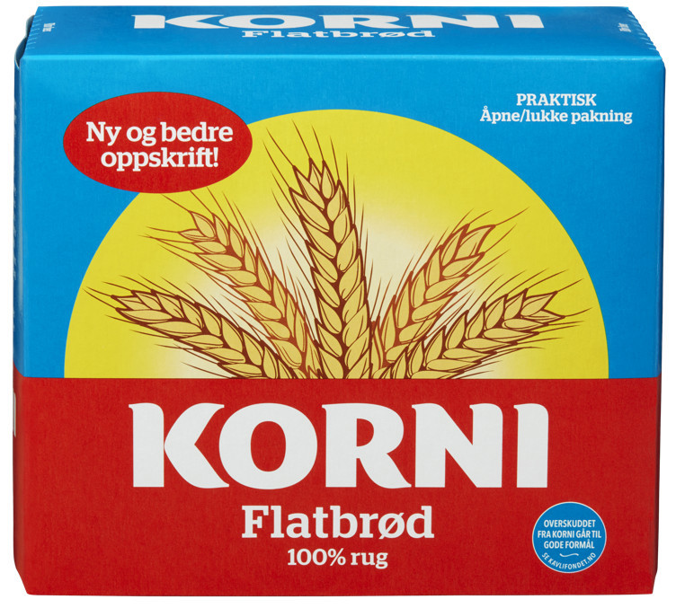Korni flatbrød       275g