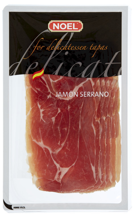 Serrano skivet   20x80g