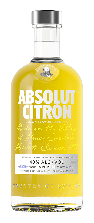 Absolut citron  40%  70cl