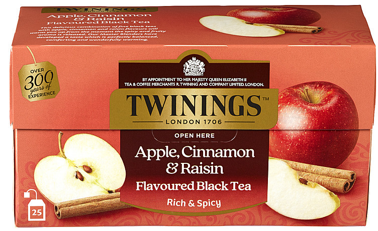 Twinings eple kanel rosin te   25bg