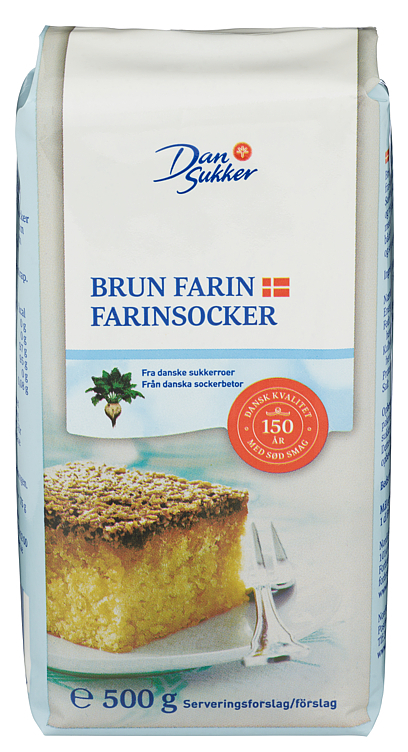 Farin brun              500g