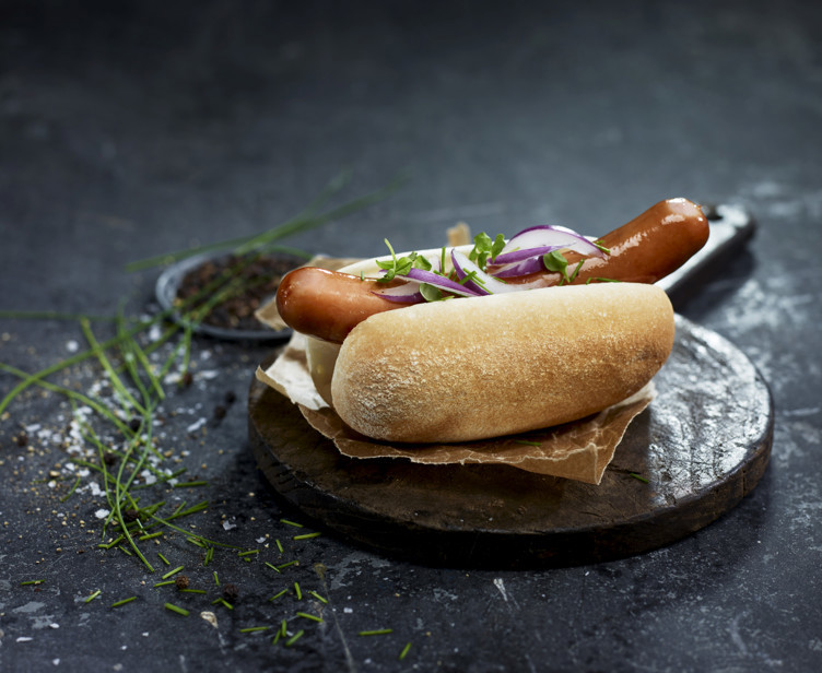 Glutenfritt pølsebrød  25x65g