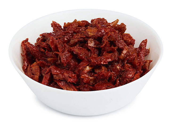 Soltørket tomat strimlet   1kg