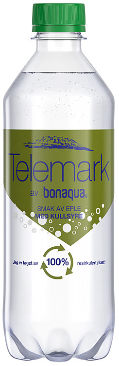 Telemark kildevann m/kullsyre eple   24x0,5l