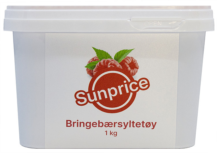 Bringebærsyltetøy 1kg