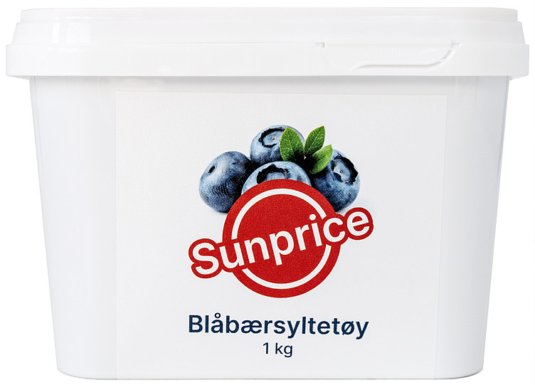 Blåbærsyltetøy 1kg