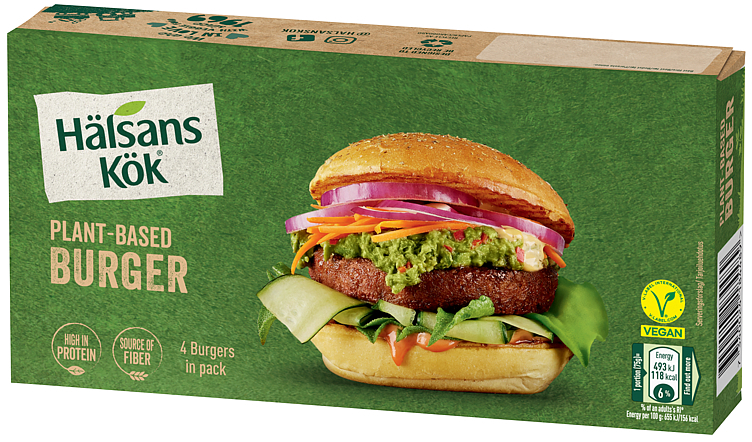 Vegansk burger   300g