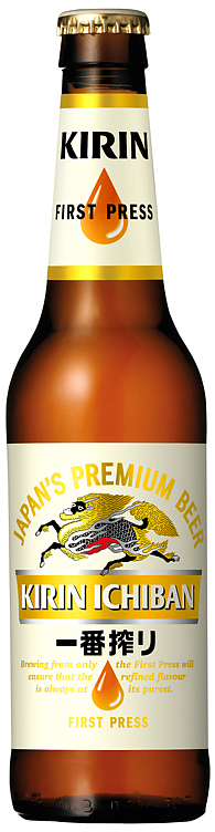 Kirin ichiban beer 5%  24x33cl