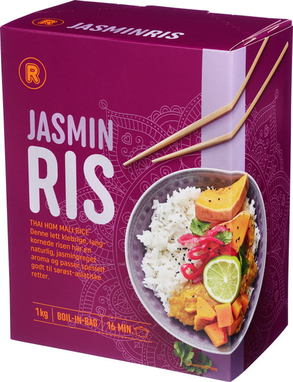 Rema 1000 jasminris bib     8x125g