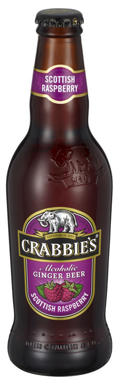 Crabbies ginger schottish raspberry   4%   12x33cl