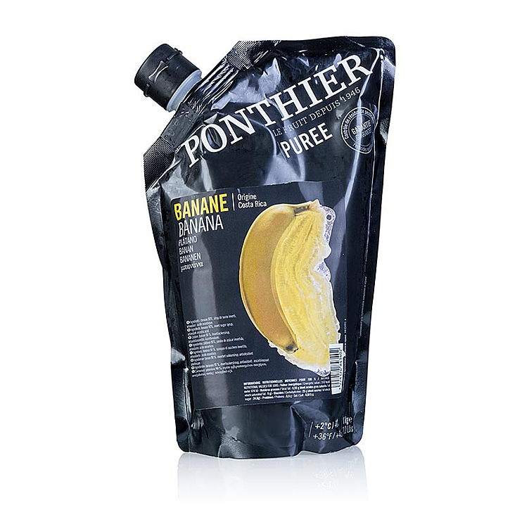Ponthier fruktpure banan   6x1kg