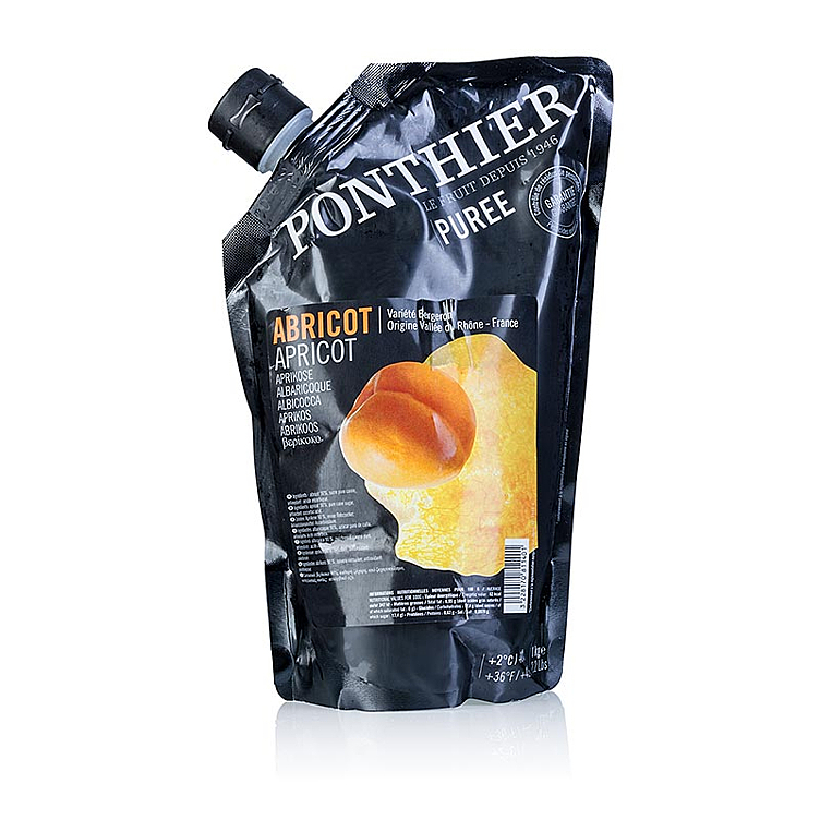 Ponthier fruktpure aprikos   6x1kg