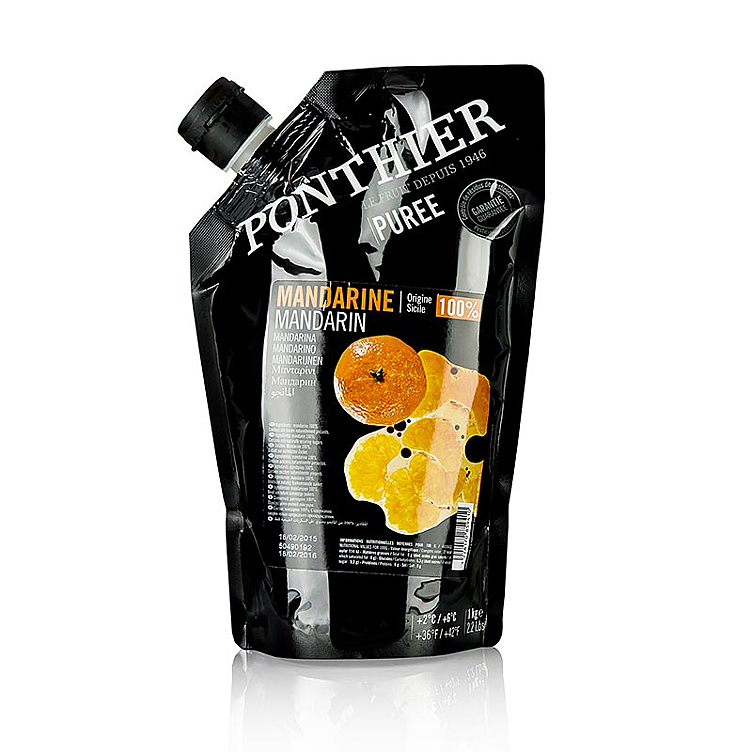 Ponthier fruktpure mandarin   6x1kg