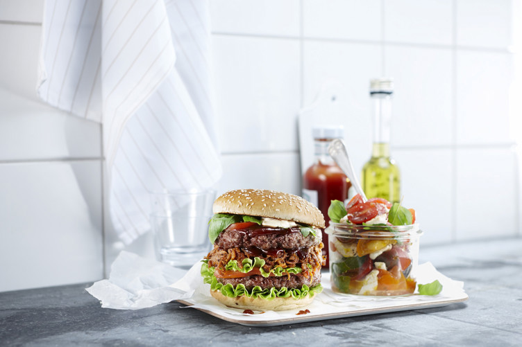 Hamburgerbrød chicago 48x90g