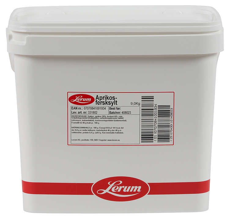 Aprikos-fersken syltetøy   9kg