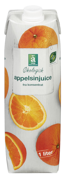 Appelsinjuice økol. änglamark  1l