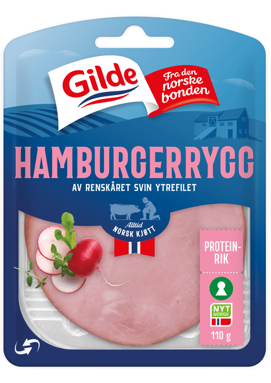 Hamburgerrygg   110g