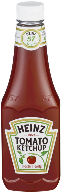 Ketchup sprutefl. heinz   570g