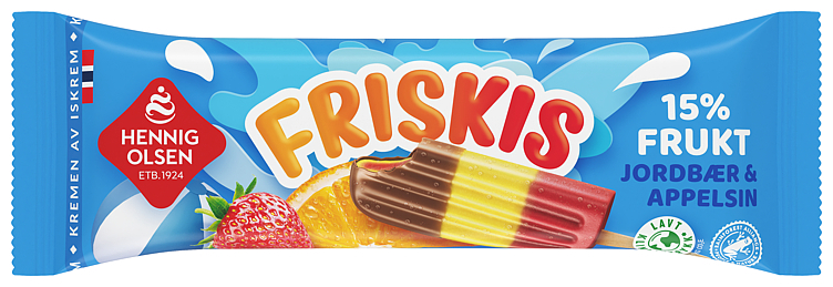Friskis jordbær/appelsin   90ml