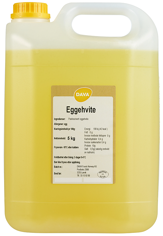 Eggehvite, frys               5kg