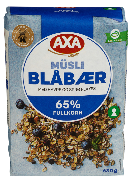 Blåbær müsli   630g