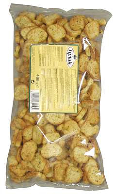 Krutonger pizza oliven   400g