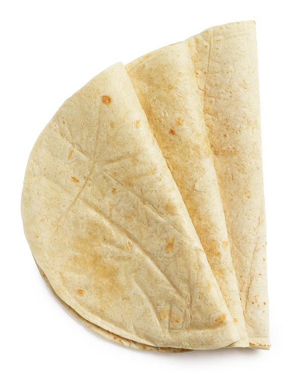 Hvete tortilla 20cm mf   8x18stk