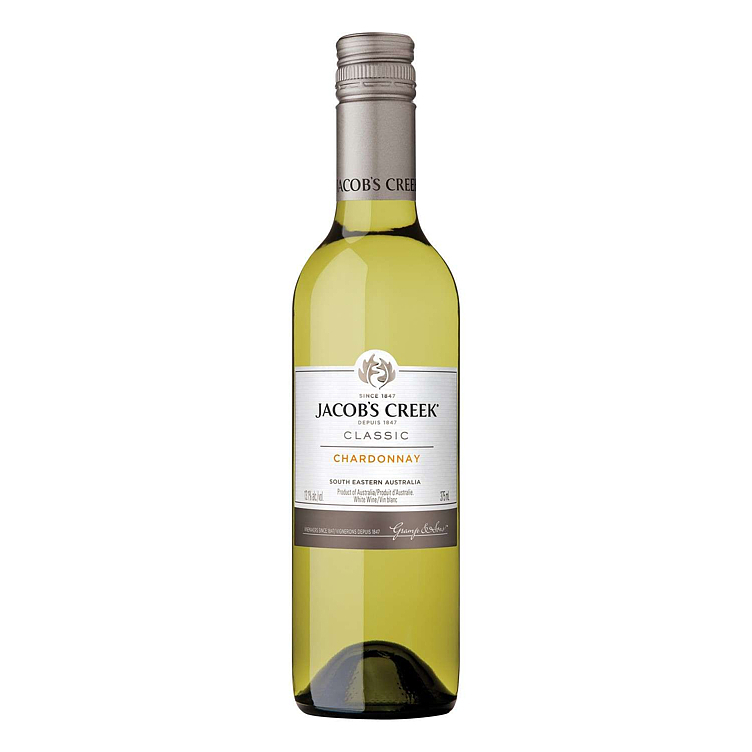 Jacobs creek chardonnay  12,8%  37,5cl