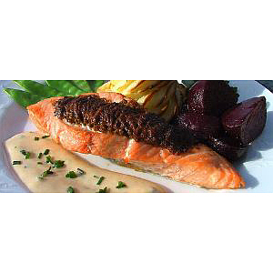 Laksefilet uten skinn 125g  5kg