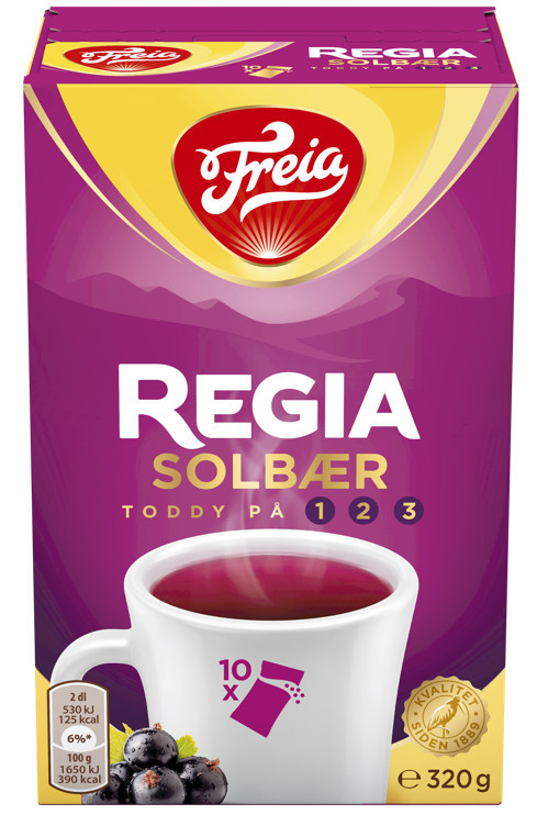 Regia solbærtoddy 320g