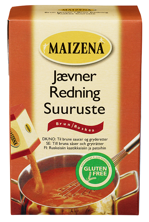 Maizena jevner brun        250g