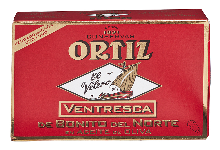 Hvit tunfiskfilet olivenolje  112g