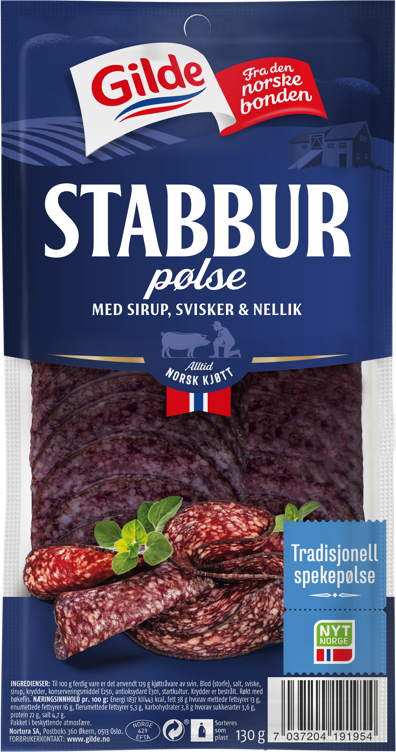 Stabbur skivet                         130g