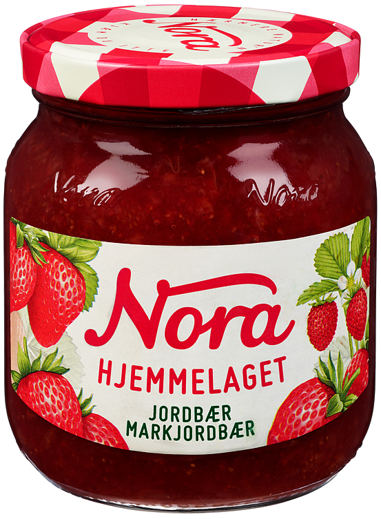Syltetøy jordbær og markjordbær hjemmelagd   400g