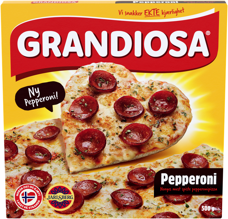 Grandiosa pepperoni   500g