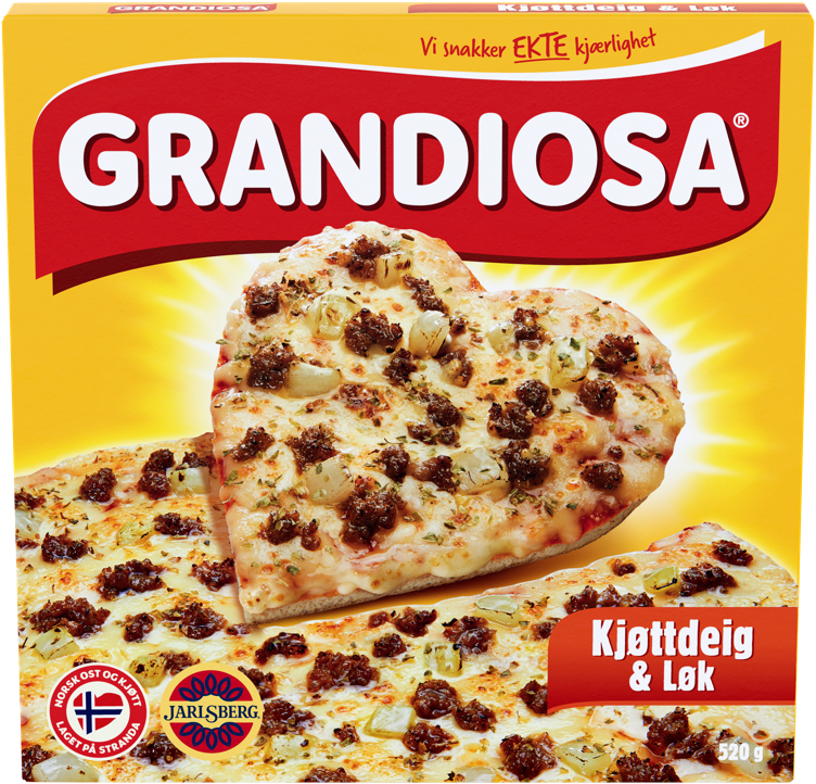 Grandiosa kjøttdeig & løk   9x520g