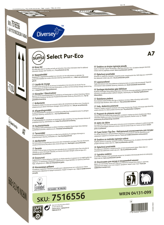 Suma select pur- eco a7      10l