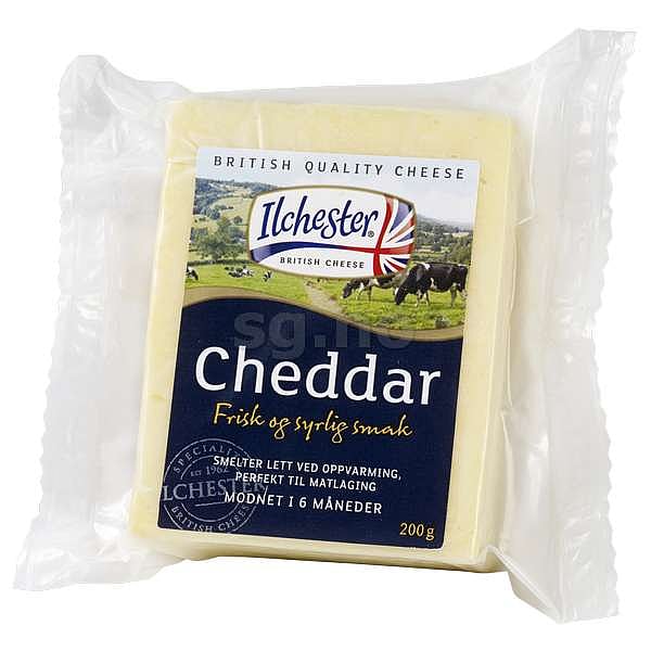 Ilchester cheddar import   200g