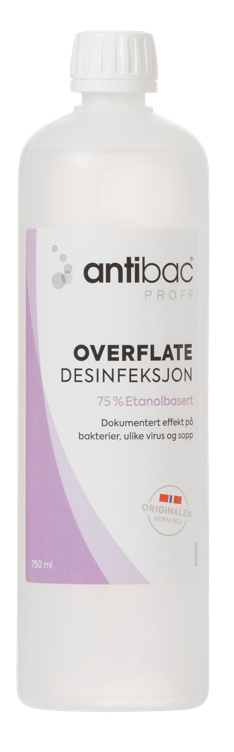Antibac overflatedesinfeksjon   750ml
