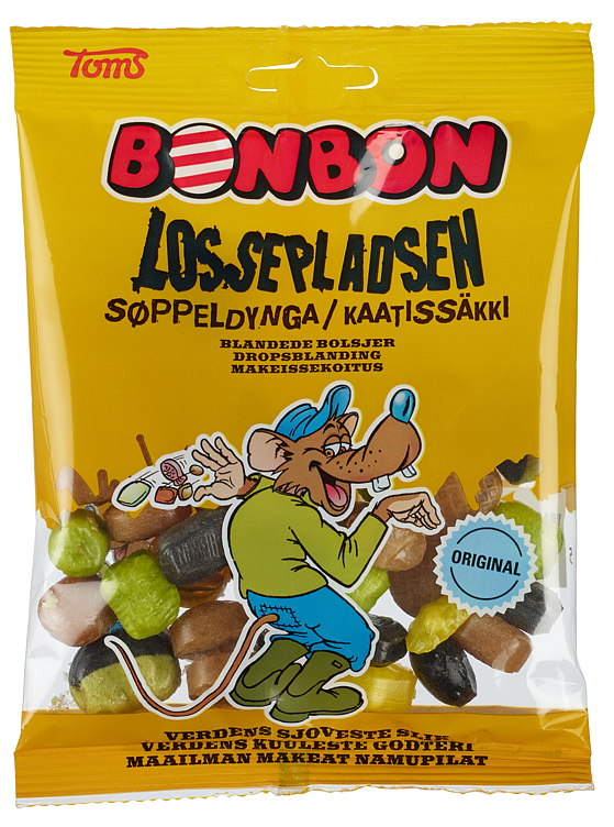 Bon bon søppeldynga   125g