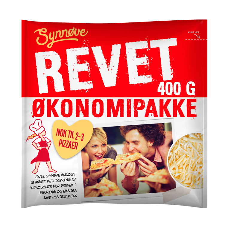 Synnøve revet økonomi  400g
