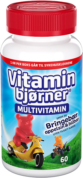 Vitaminbjørner   60stk