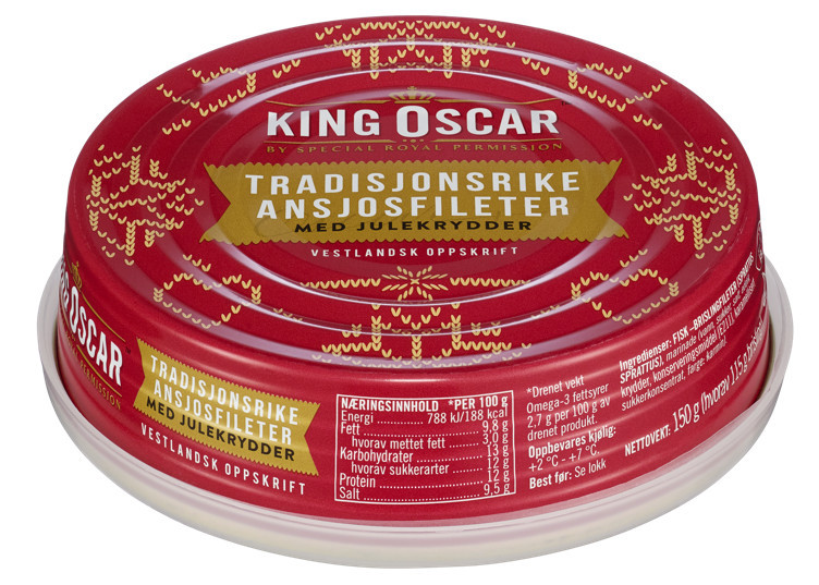 King oscar juleansjos   150g