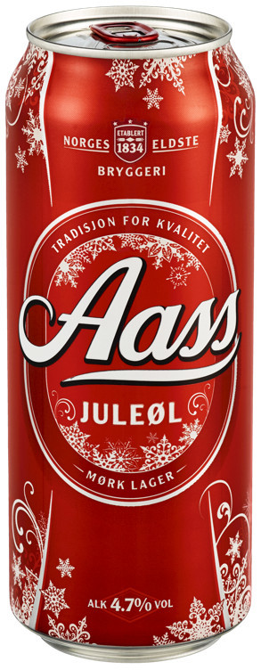 Aass juleøl   bx   4,7%   756x50cl