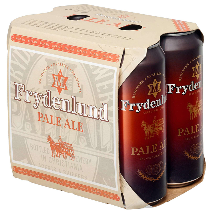 Frydenlund pale ale bx    4,7%   24x50cl