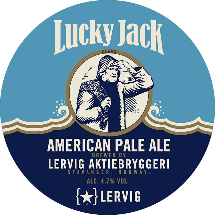 Lervig lucky jack keykeg   4,7%   30l