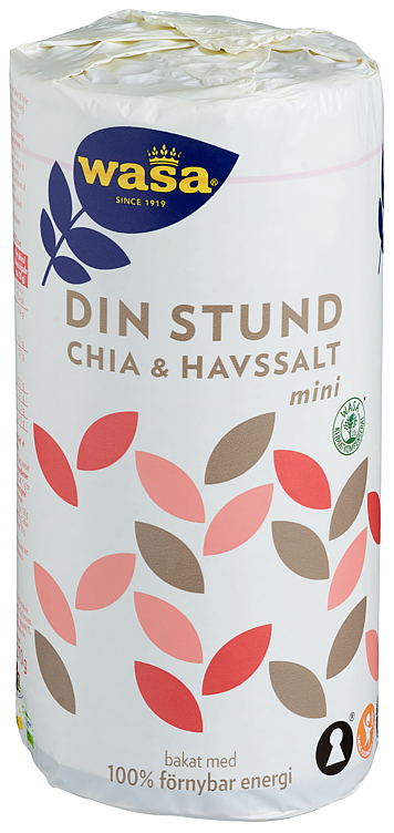 Mini din stund chia & havsalt   270g